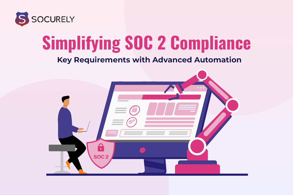 Illustration for the Ceel article: Simplifying SOC 2 Compliance Key Requirements with Advanced Automation