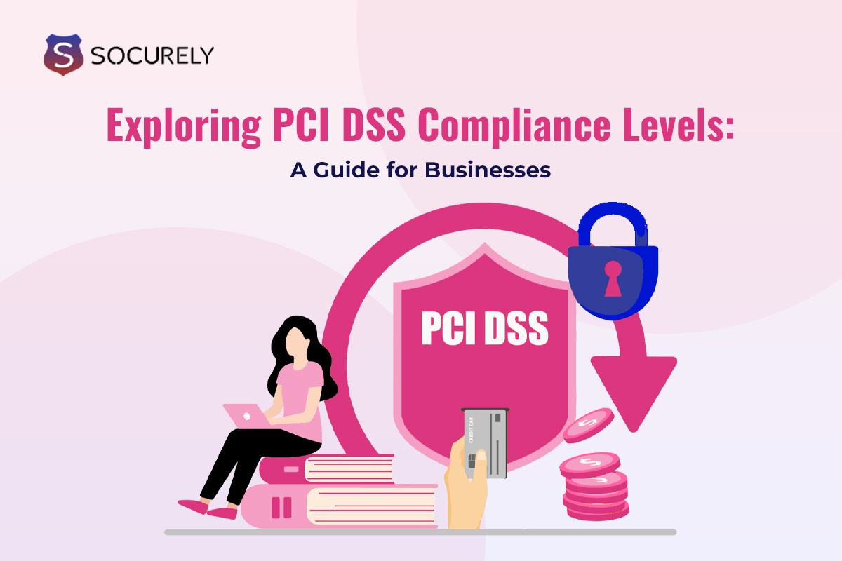 Illustration for the Ceel article: Exploring PCI DSS Compliance Levels: A Guide for Businesses