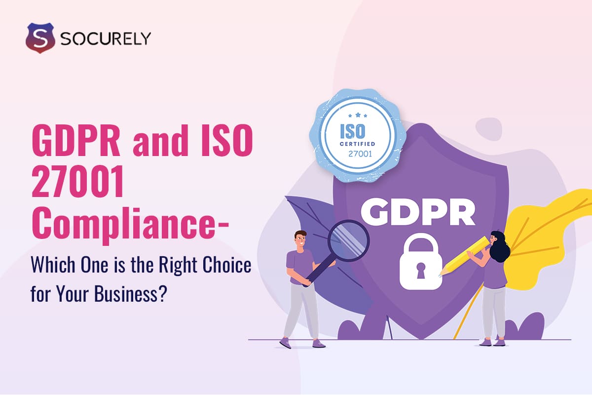 Illustration for the Ceel article: GDPR and ISO 27001 Compliance- Which One is the Right Choice for Your Business