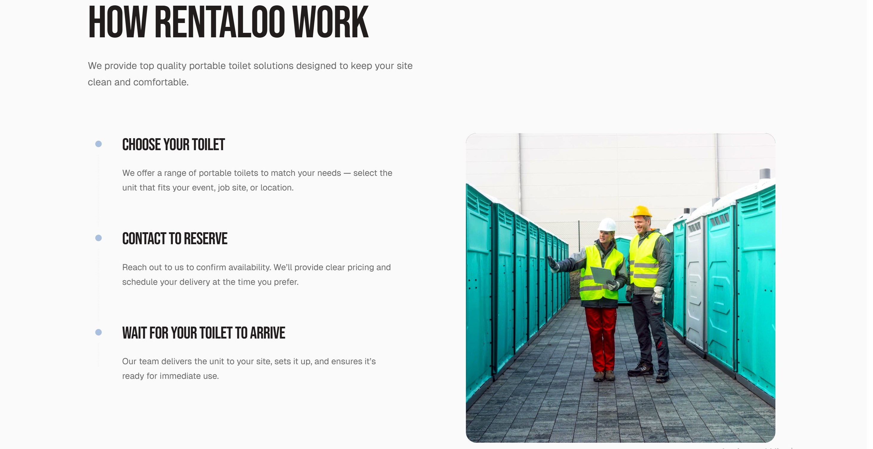 Rentaloo Website development