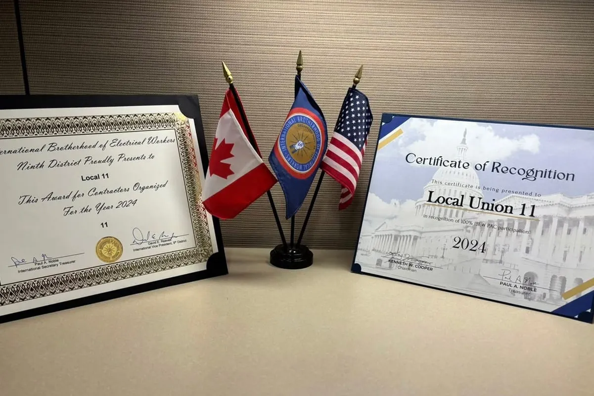 11 For 11: Local 11 Sets District Record for Contractor Signings