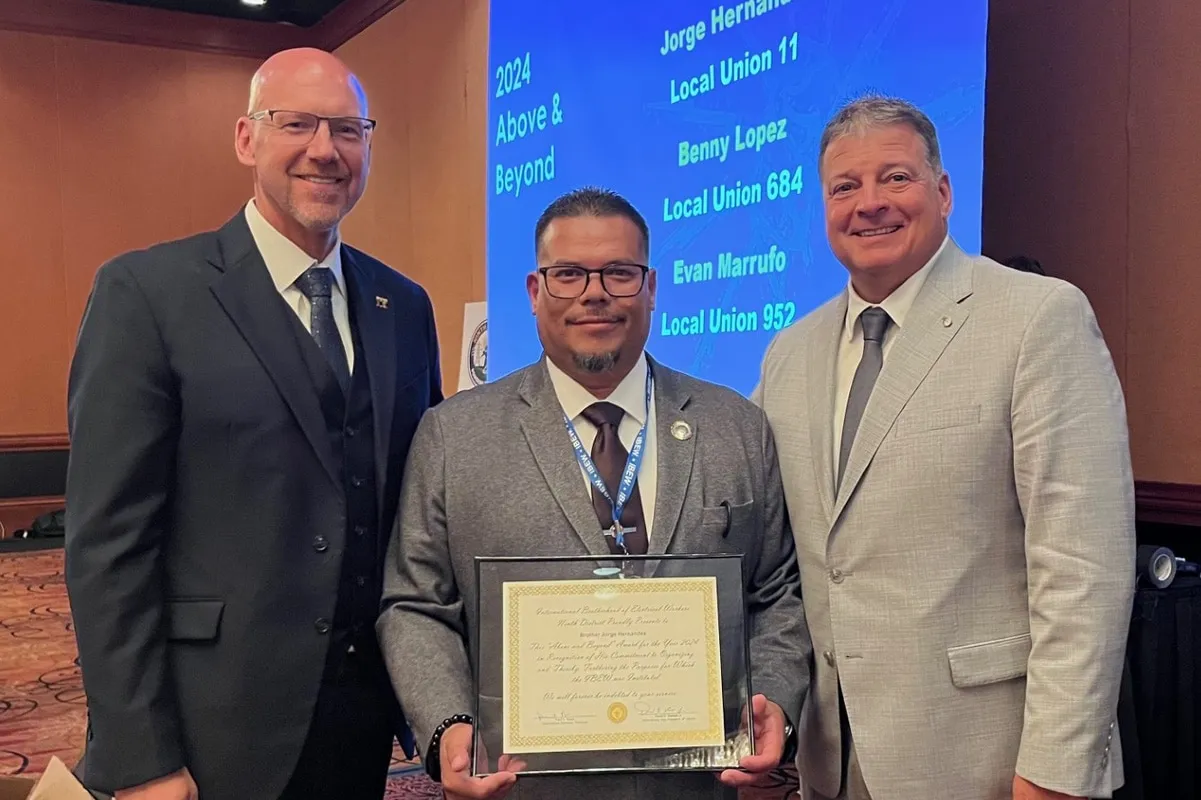 Tireless Organizer Hernandez Recognized for Always Going Above and Beyond