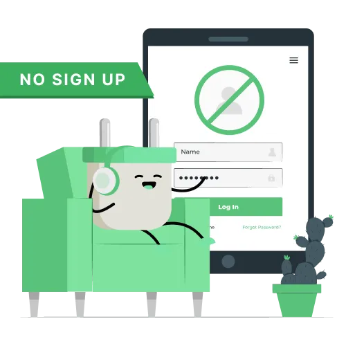 No Sign-Up
