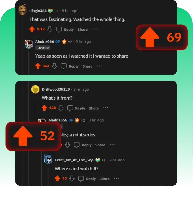 Are Upvotes similar to "Likes"?