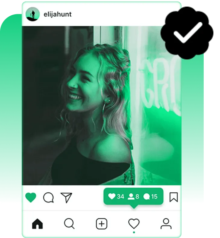 Crie uma prova social para sua página do Instagram