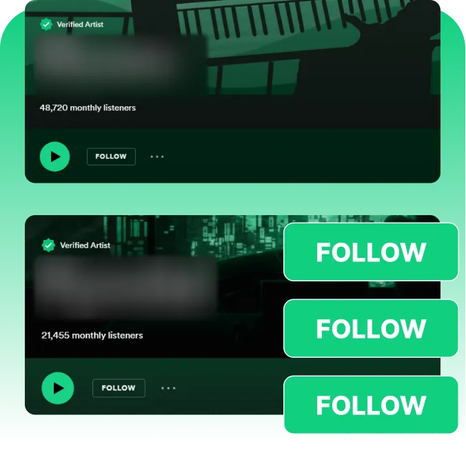 Obtenha Seus Seguidores do Spotify Instantaneamente