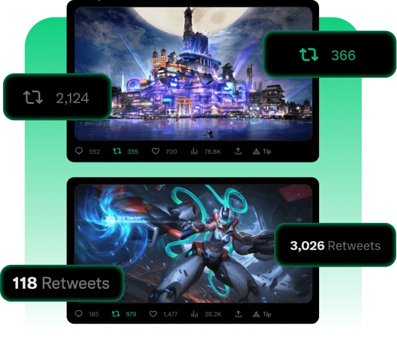 Secure Social Proof with Twitter (X) Retweets Today