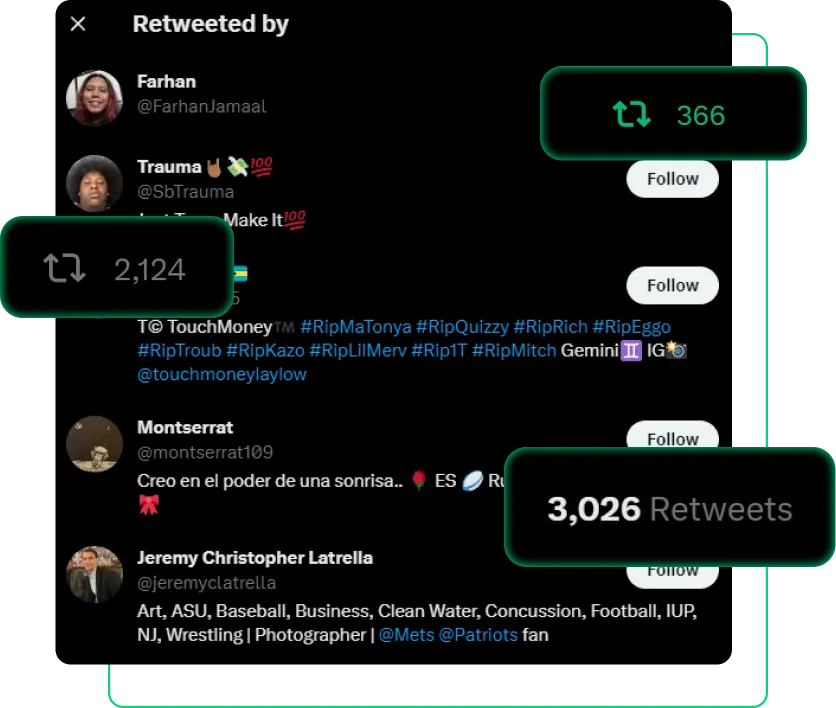 Nenhum tweet deve ficar sem retuítes