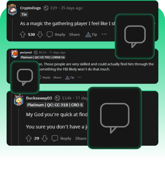 Por que eu deveria comprar comentários do Reddit?