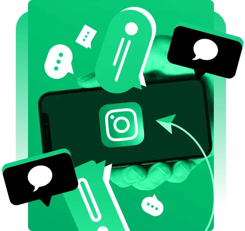 Crie provas sociais em suas postagens do Instagram com comentários