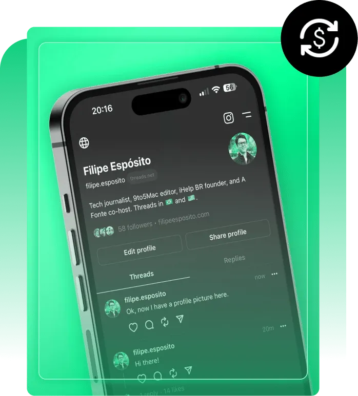 Instant Threads Likes Delivery: invierta ahora