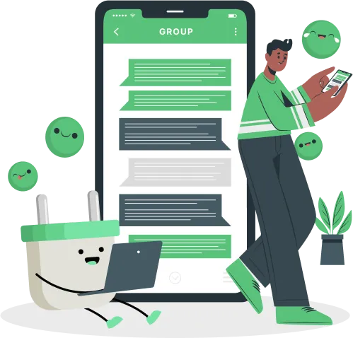 Impulsionar a interação orgânica