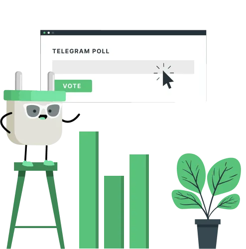 Torne seu grupo interativo com votos de enquete
