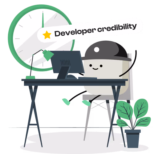 Aumente la credibilidad de los desarrolladores