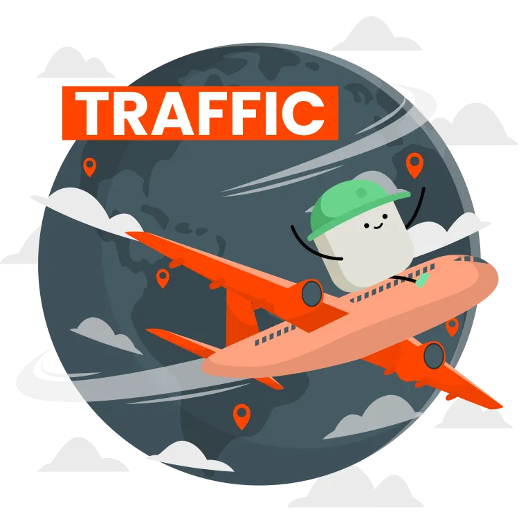 Holen Sie sich mehr Traffic