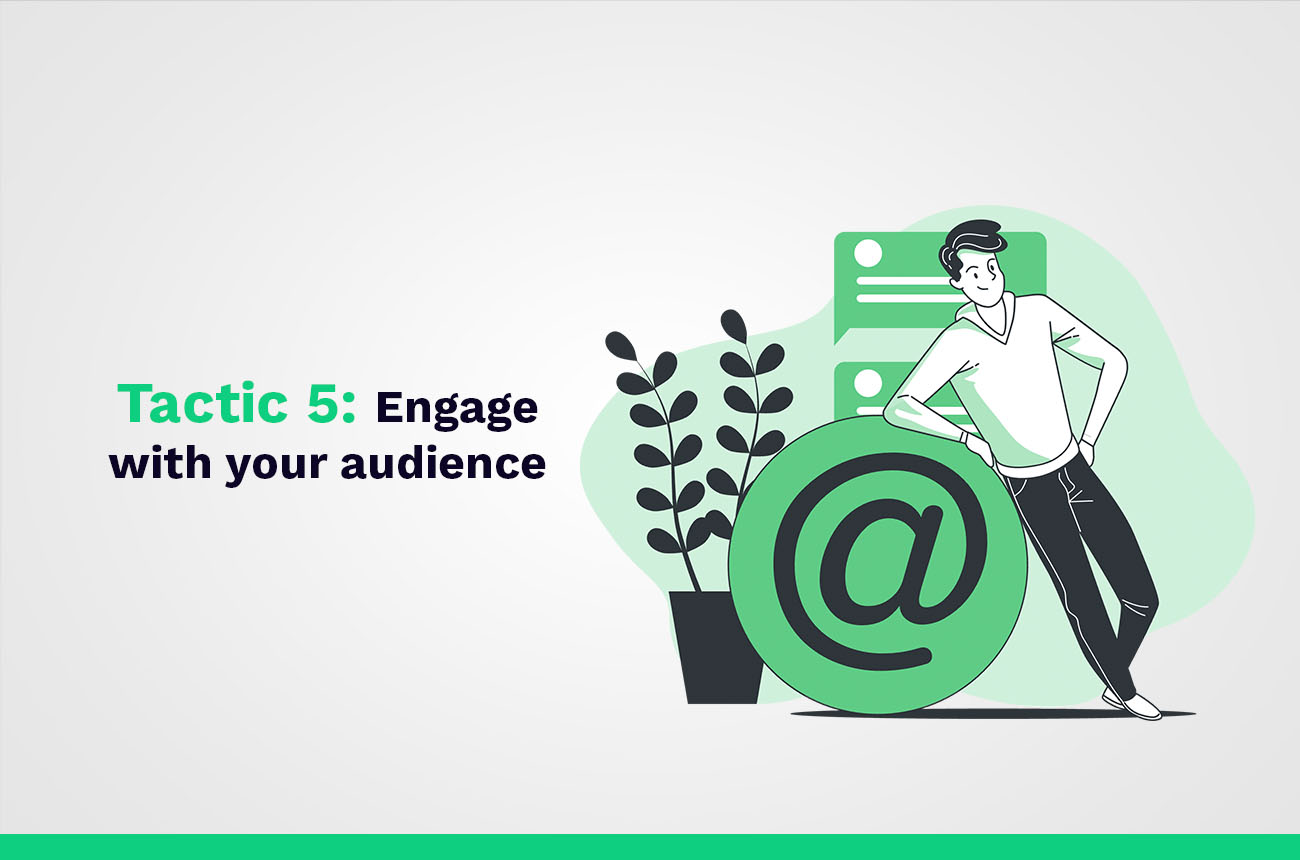 interaja com seu público