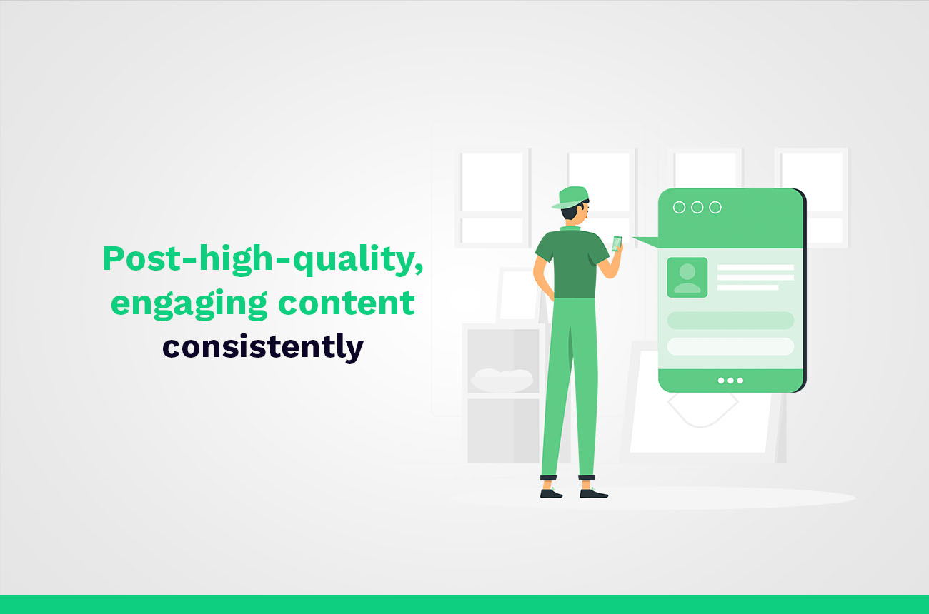 post high-quality content