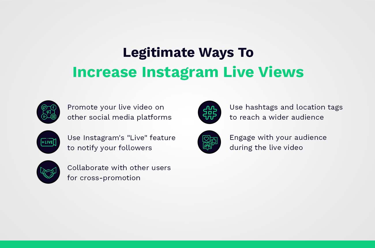 Formas legítimas de aumentar las vistas en vivo de Instagram