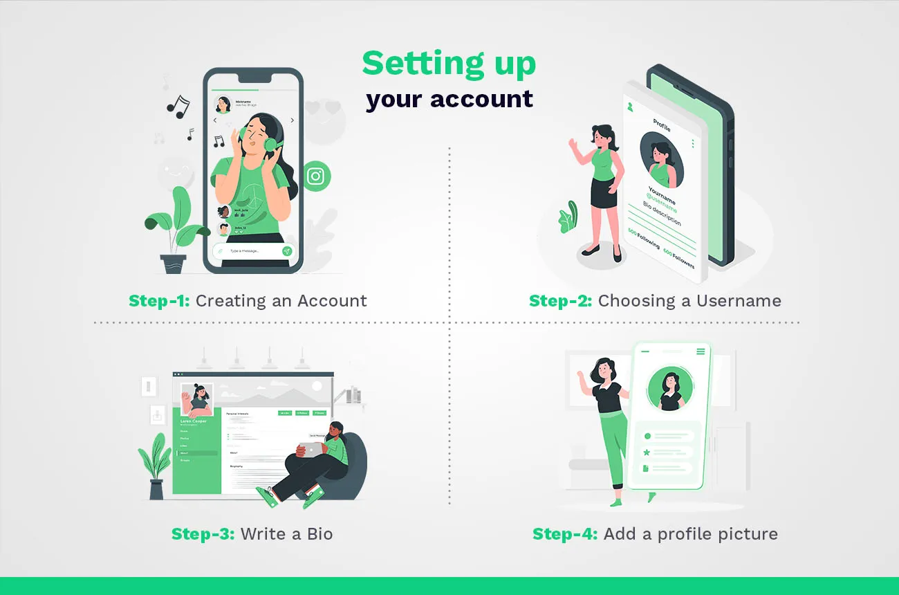 setting up your account