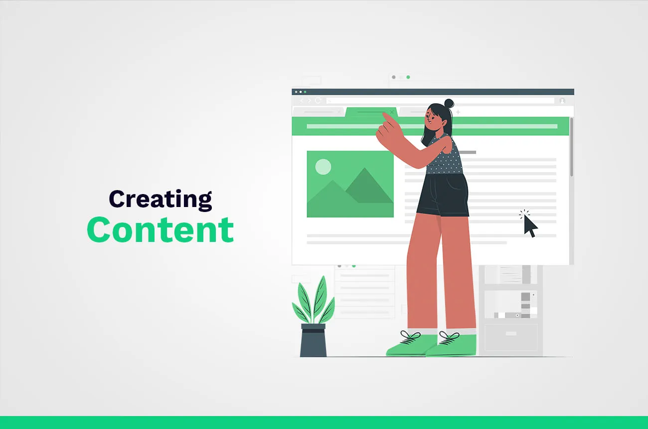 creating content