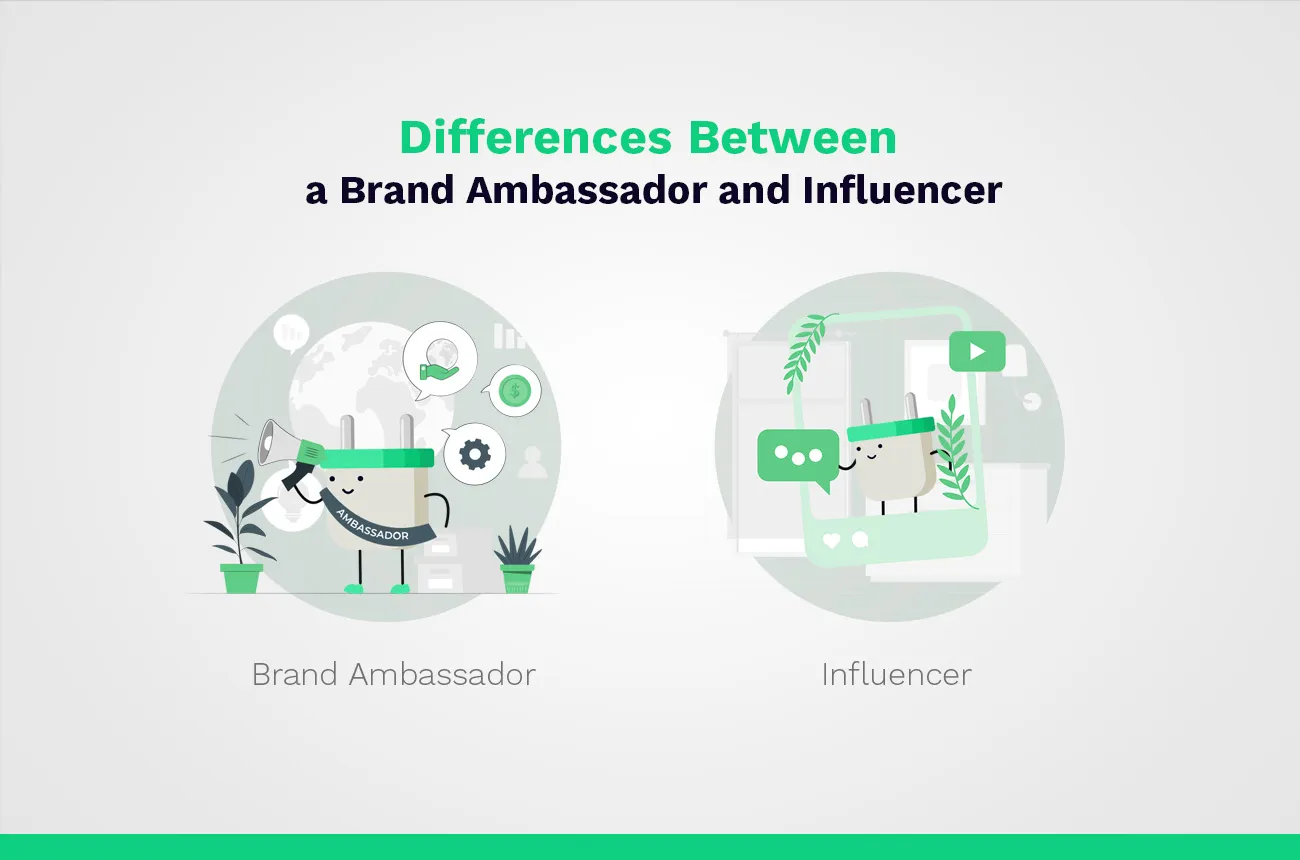 influencer vs. brand ambassador