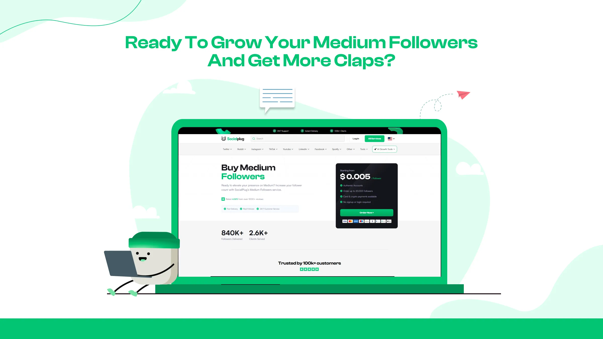 Ready to grow your Medium followers and get more claps?