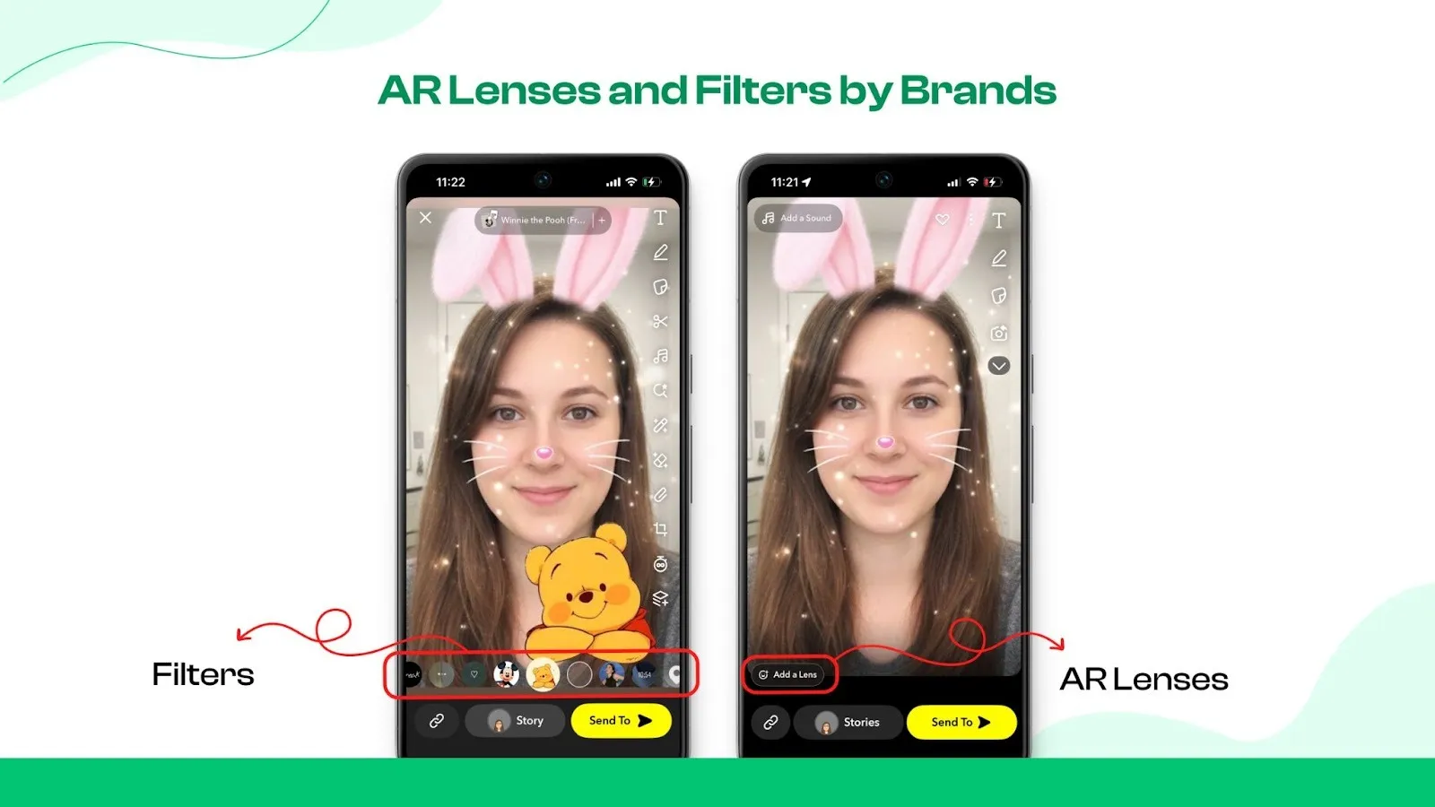 Sponsored AR Lenses and Filters