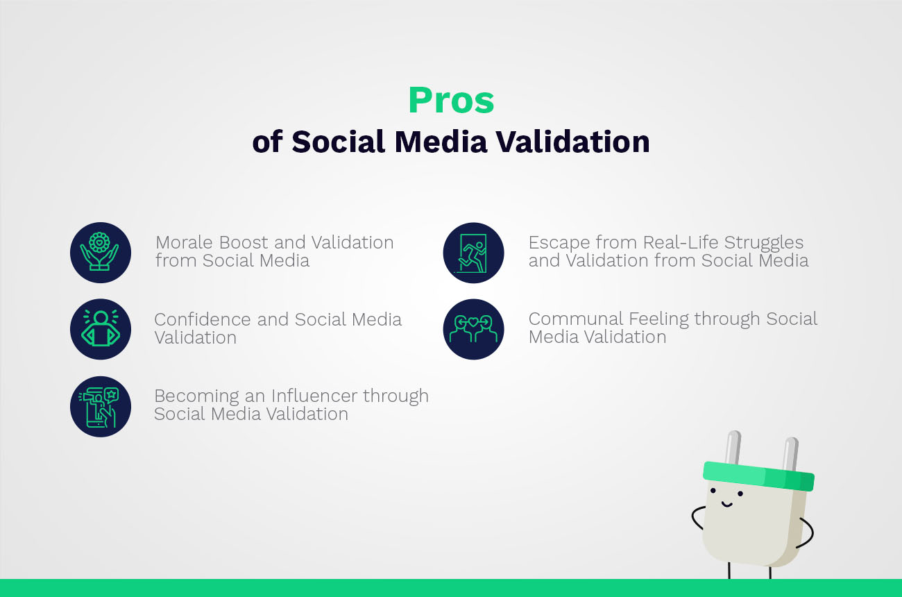 social media validation pros and cons