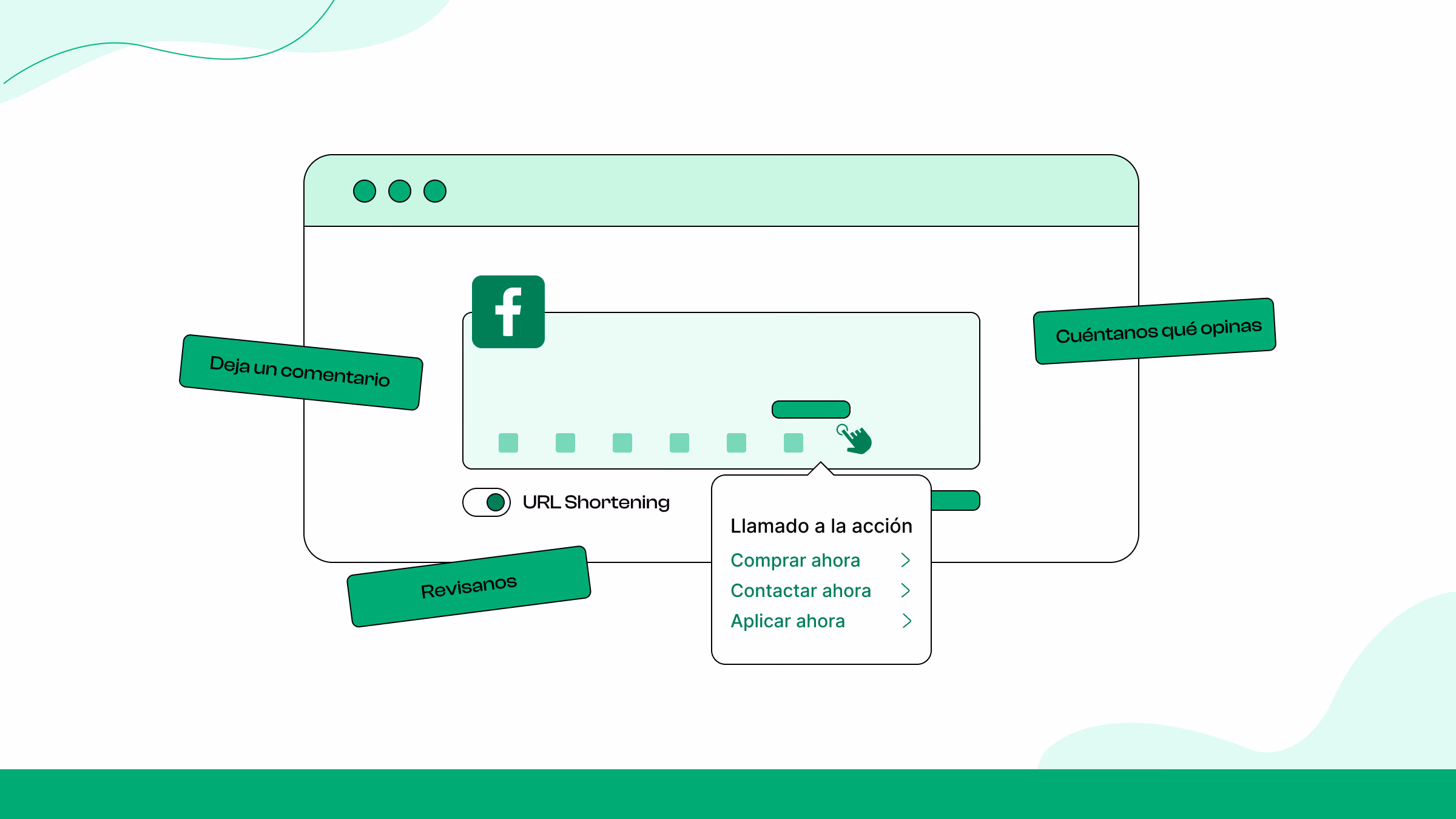 Agrega una llamada a la acción en tu página