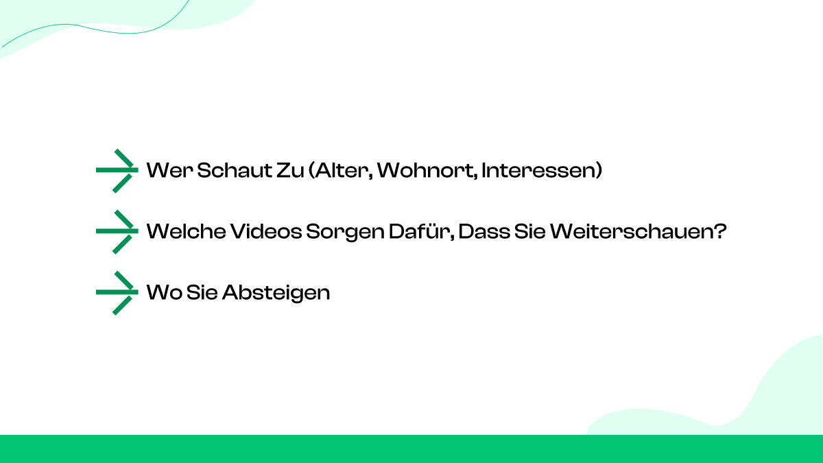 Finde heraus, mit wem du sprichst