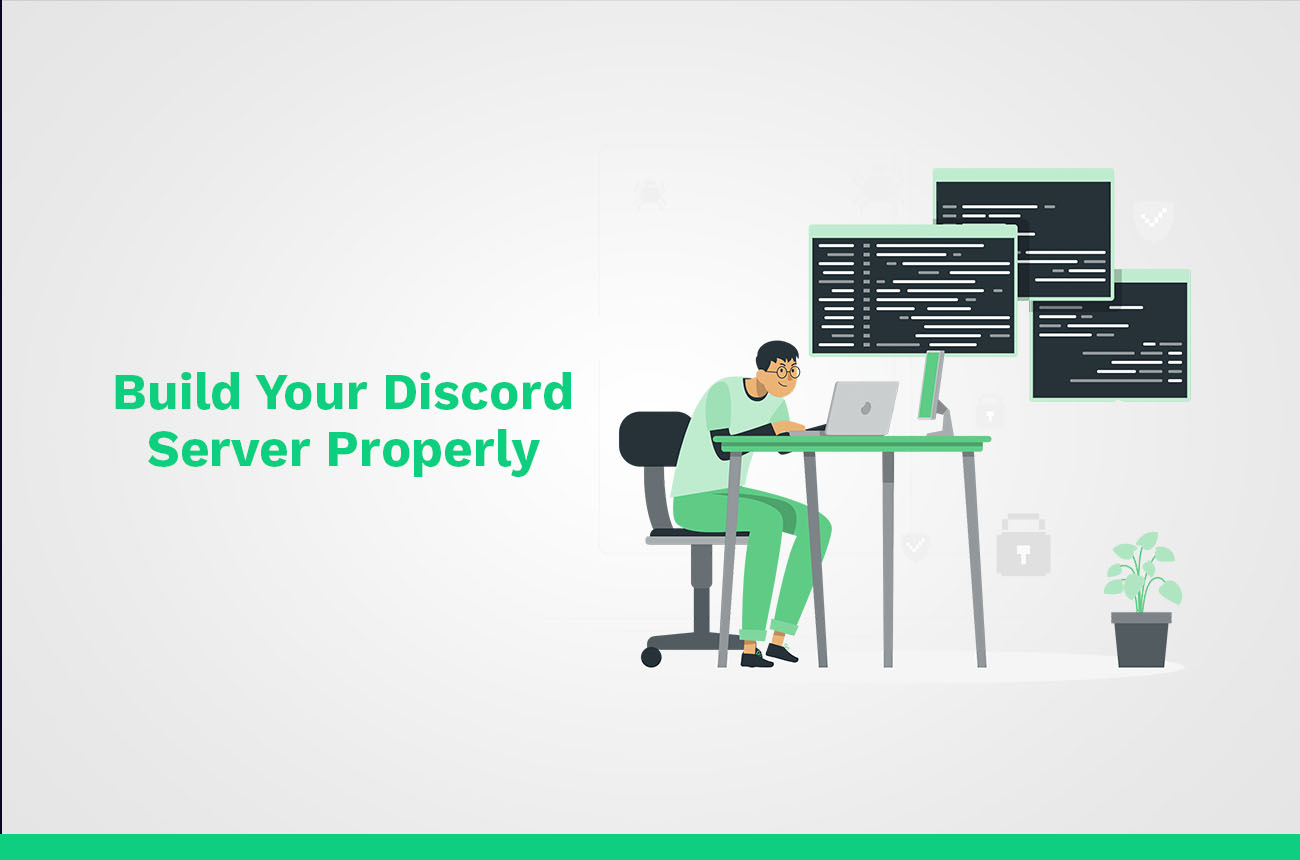 Construya correctamente su servidor Discord