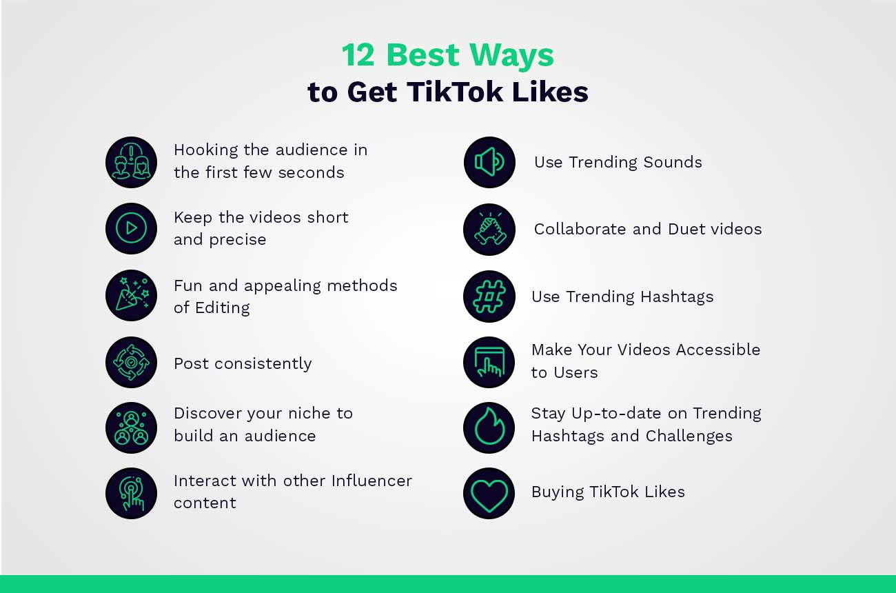 Die 12 besten Möglichkeiten, TikTok-Likes zu erhalten