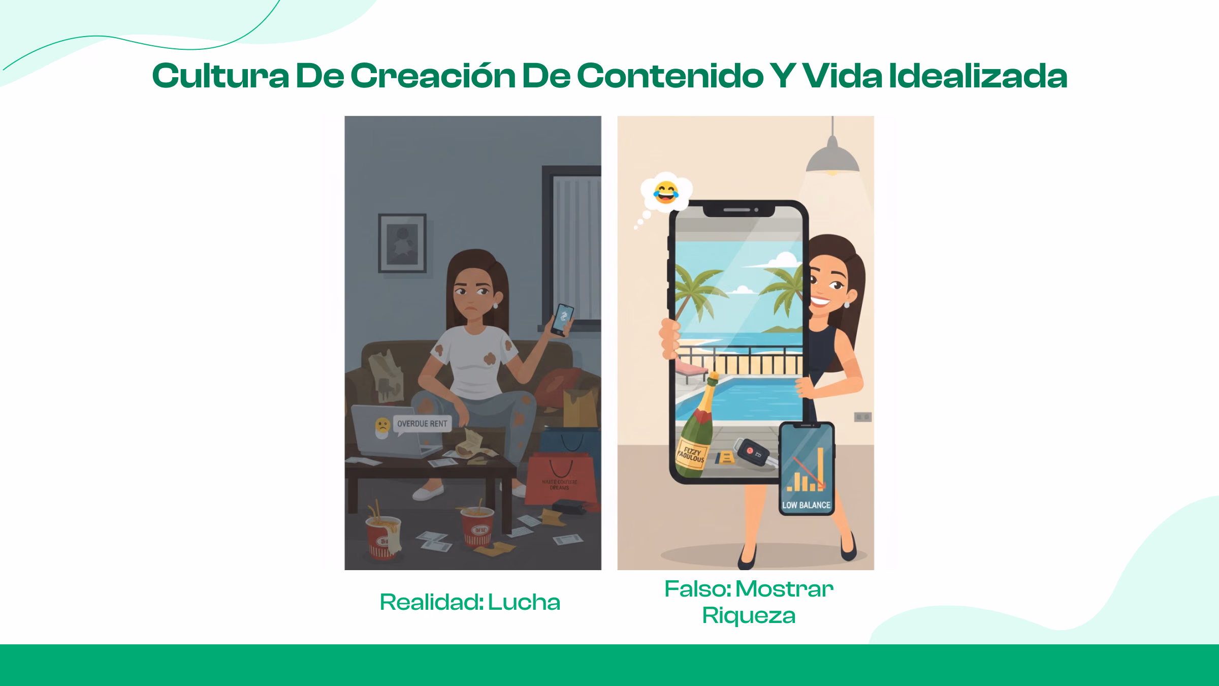 Cultura de influencers y estilos de vida seleccionados