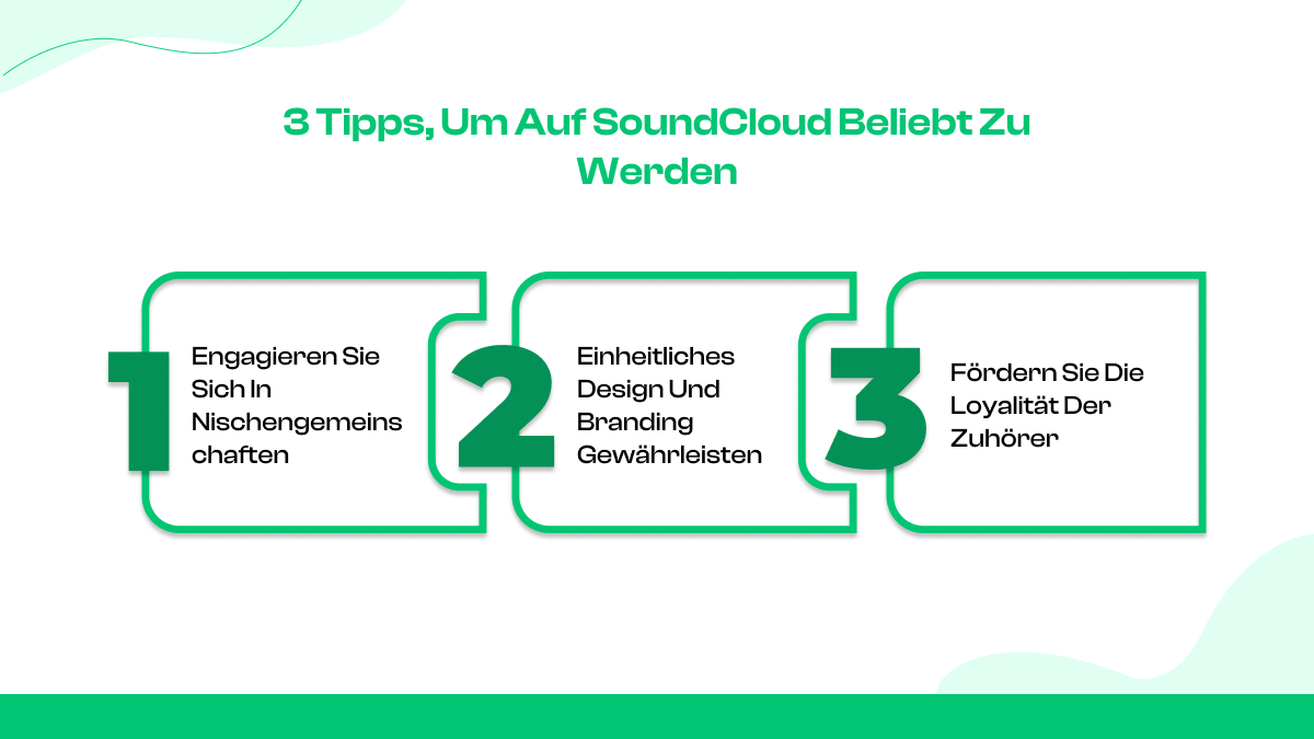 3 Tipps, um auf SoundCloud beliebt zu werden
