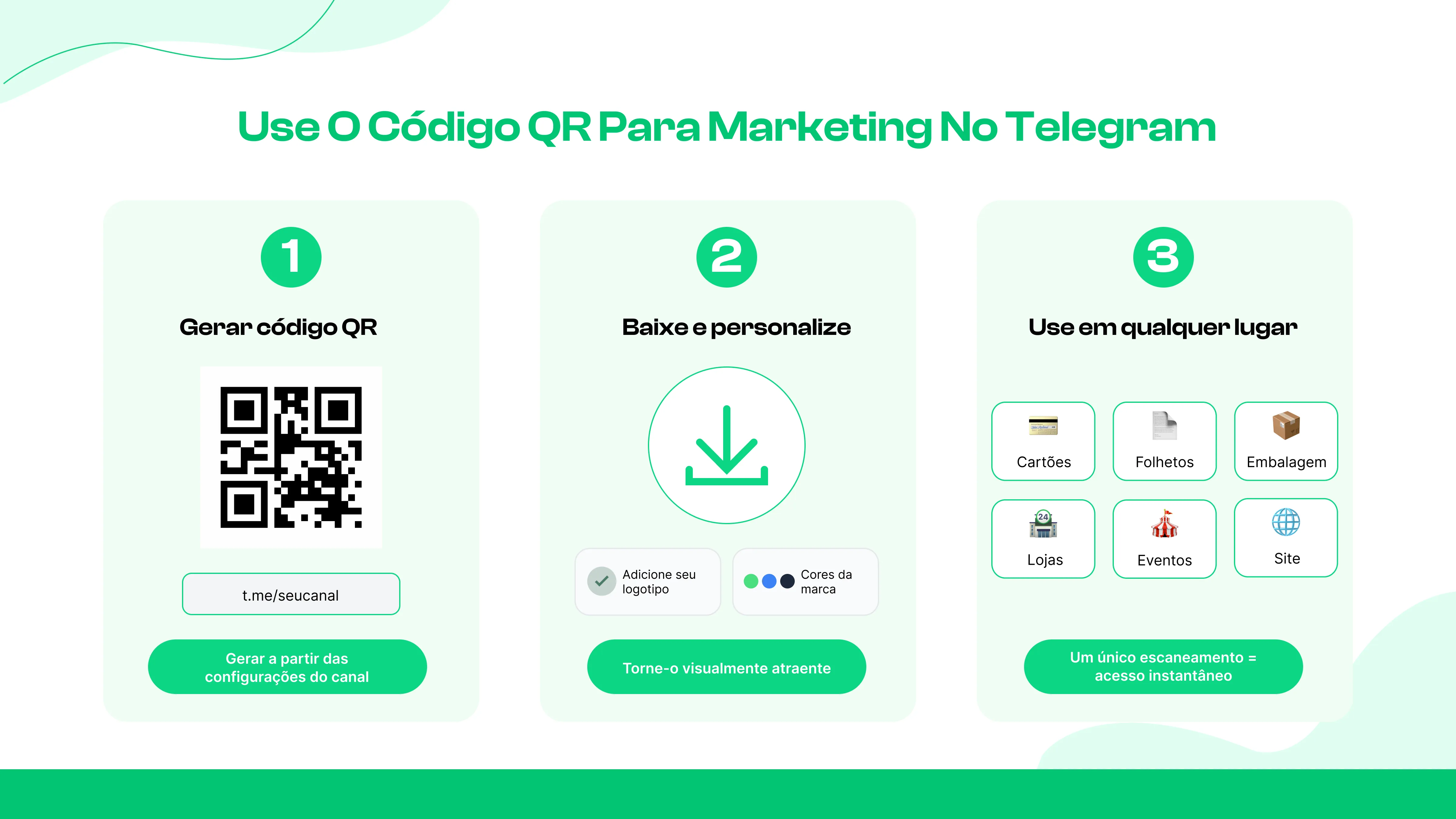 4. Use Códigos QR para Promoção Offline