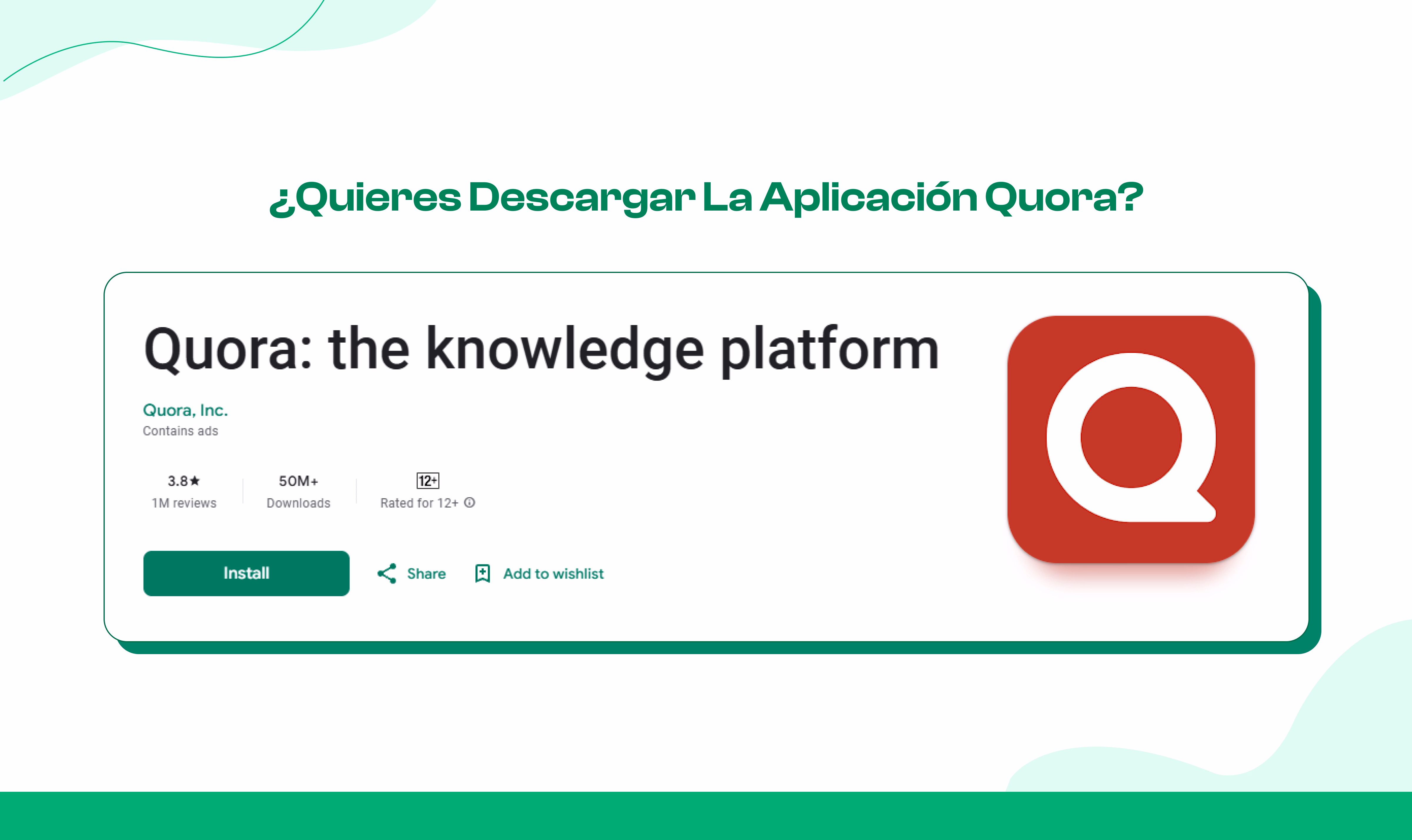 Descargas de la aplicación de Quora
