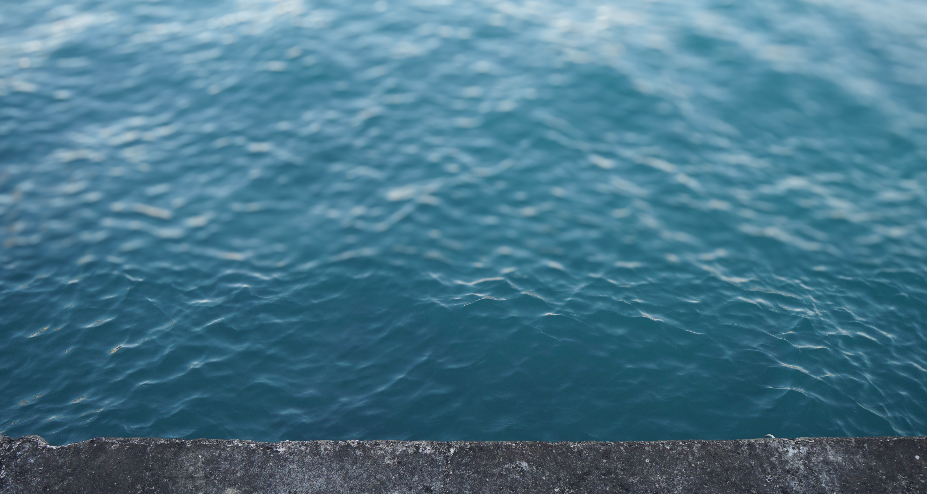 '제주늘보의오후' 시설 앞의 바다 색.
The color of the sea in front of the 'JEJUNEULBO' facility.