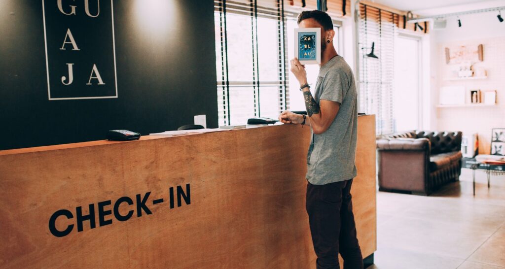 appart hotel reception