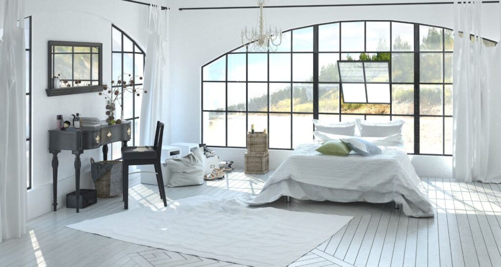 appartement theme blanc location