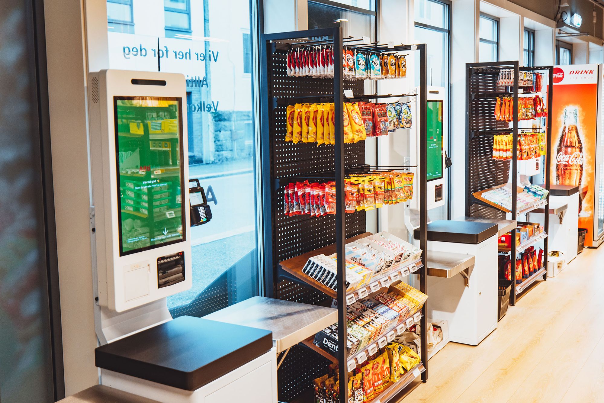 image of community involvement in a grocery store