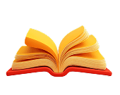 Illustration of open book