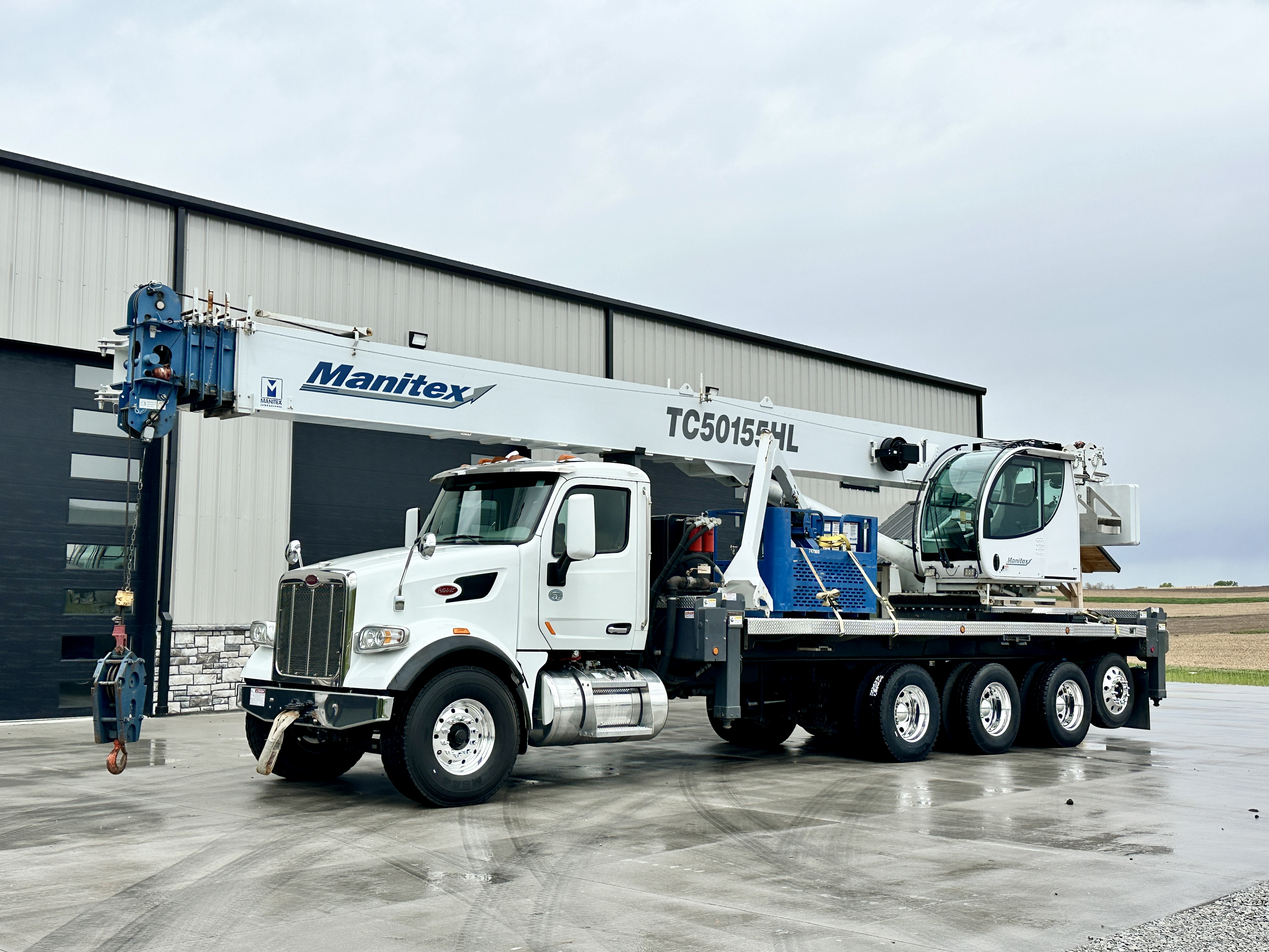 2018 MANITEX TC50155HL MOUNTED ON 2019 PETERBILT 567