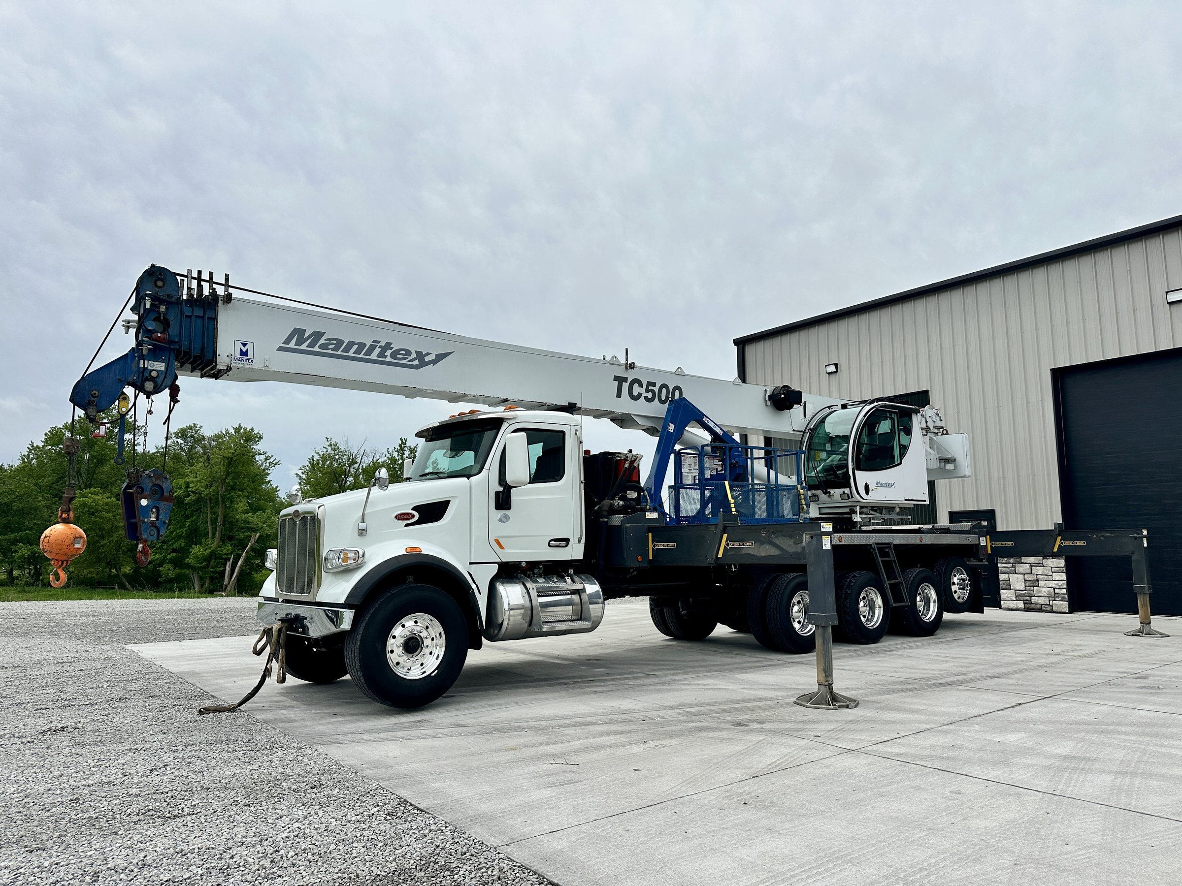 2018 MANITEX TC50155HL MOUNTED ON 2018 PETERBILT 567