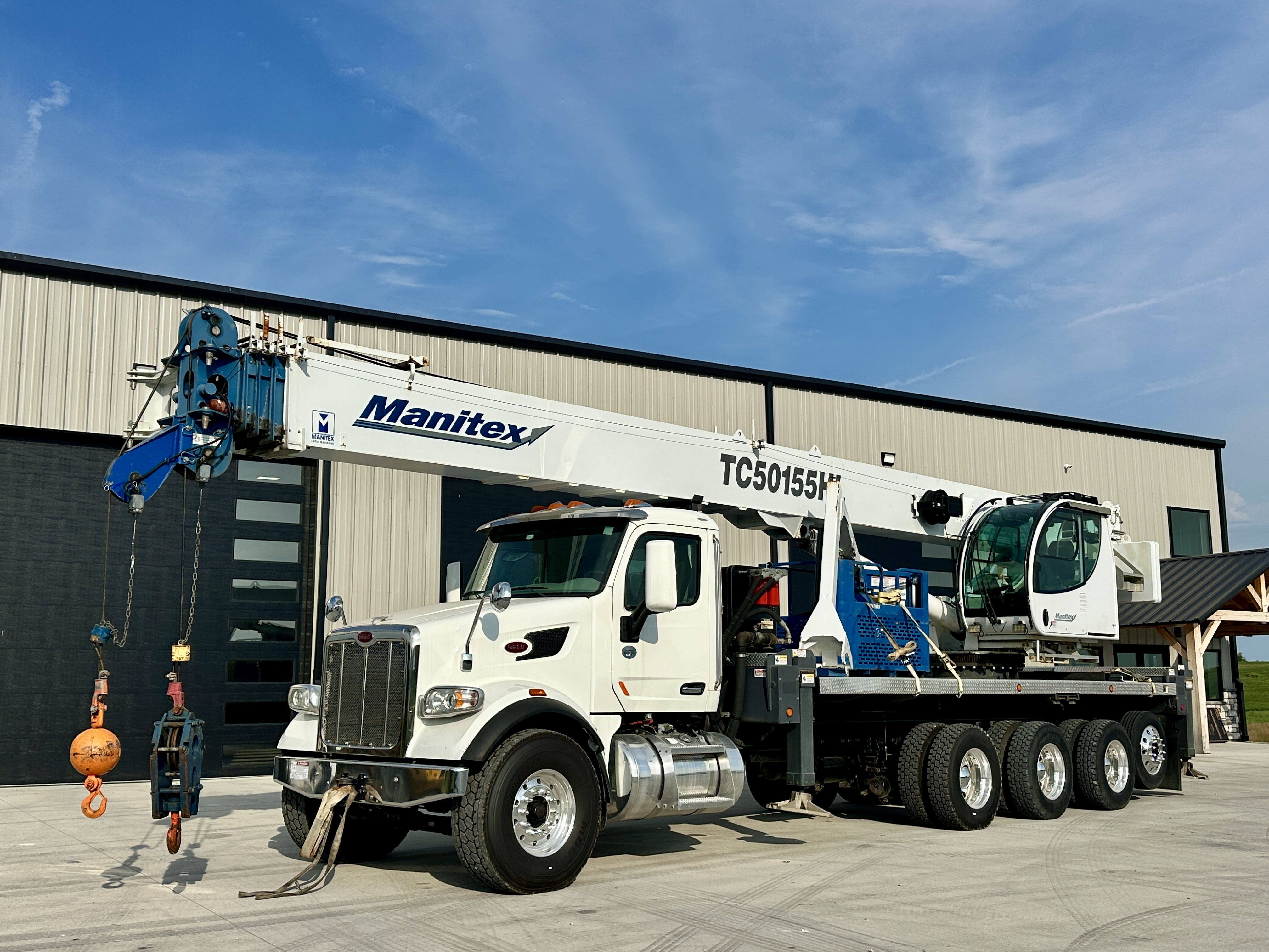 2018 MANITEX TC50155HL MOUNTED ON 2019 PETERBILT 567