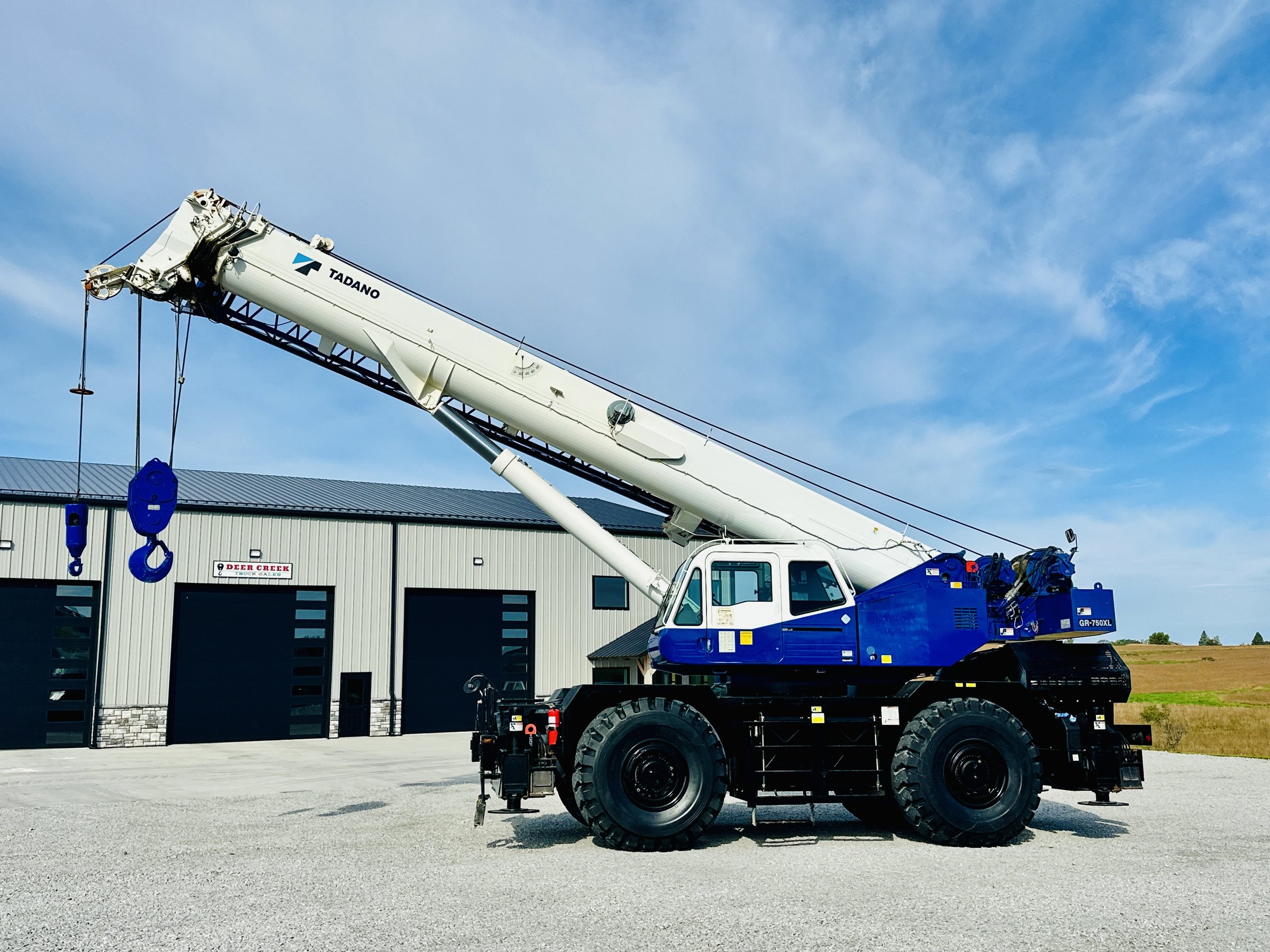 2018 TADANO GR750XL-3 RT CRANE