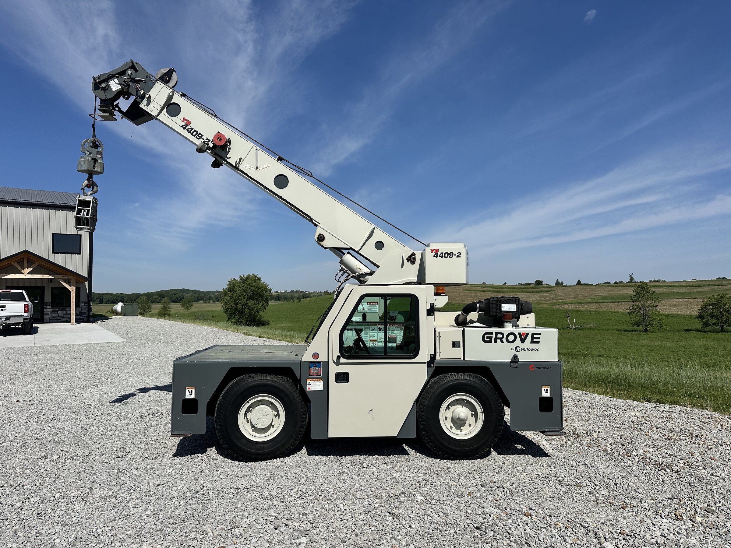 2016 Grove YB4409-2 carry deck crane for sale at Deer Creek Truck Sales, photo 2 of 28
