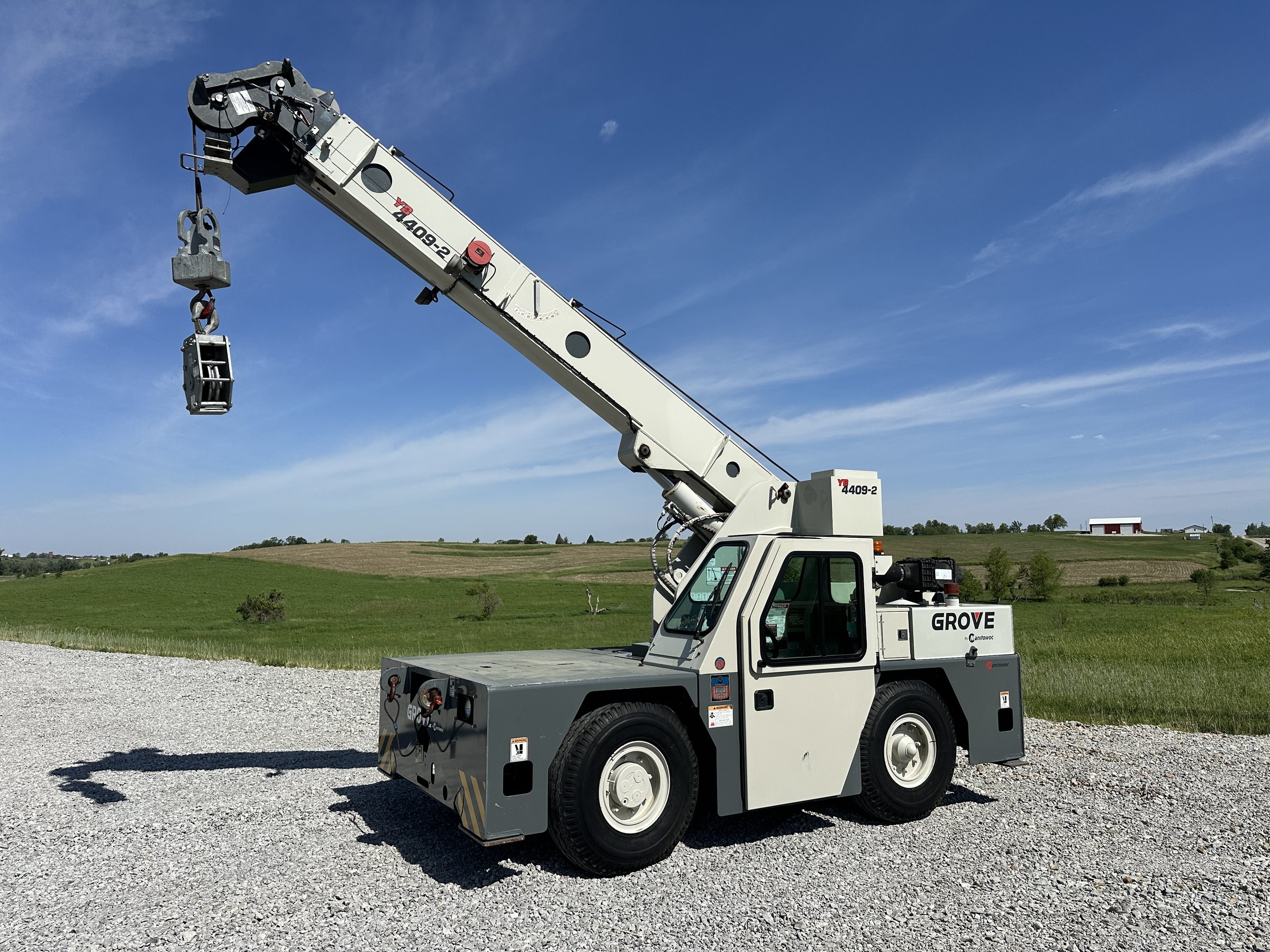 2016 Grove YB4409-2 carry deck crane for sale at Deer Creek Truck Sales, photo 1 of 28