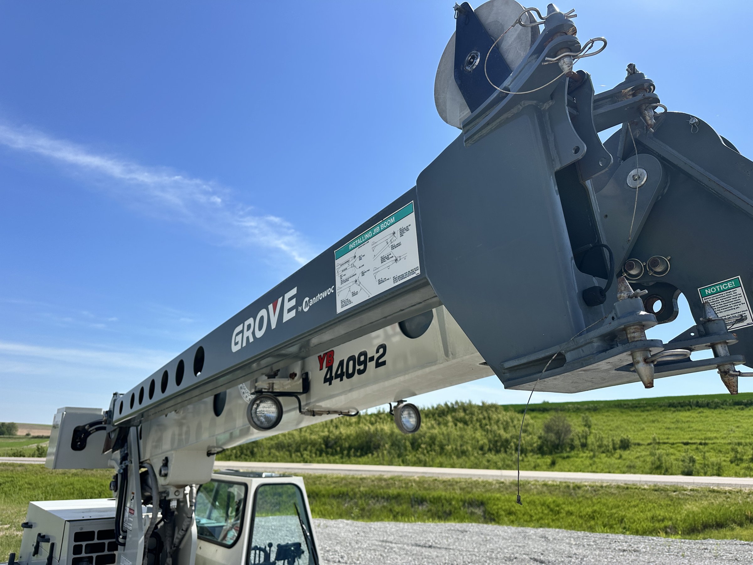 2016 Grove YB4409-2 carry deck crane for sale at Deer Creek Truck Sales, photo 24 of 28