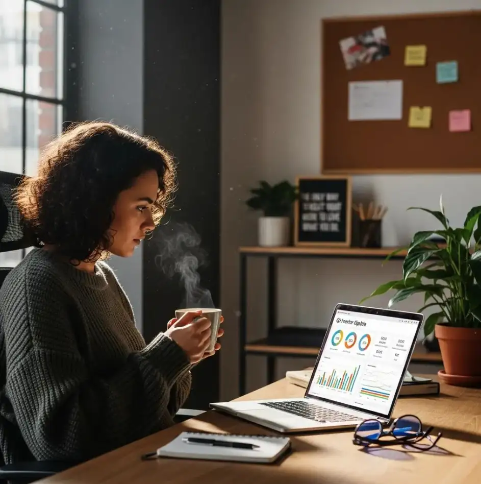 image of a collaborative workspace (for a b2b saas)
