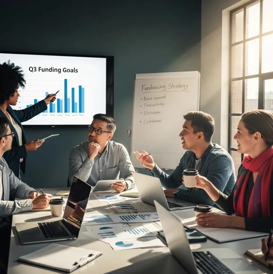 image of a collaborative workspace (for a b2b saas)